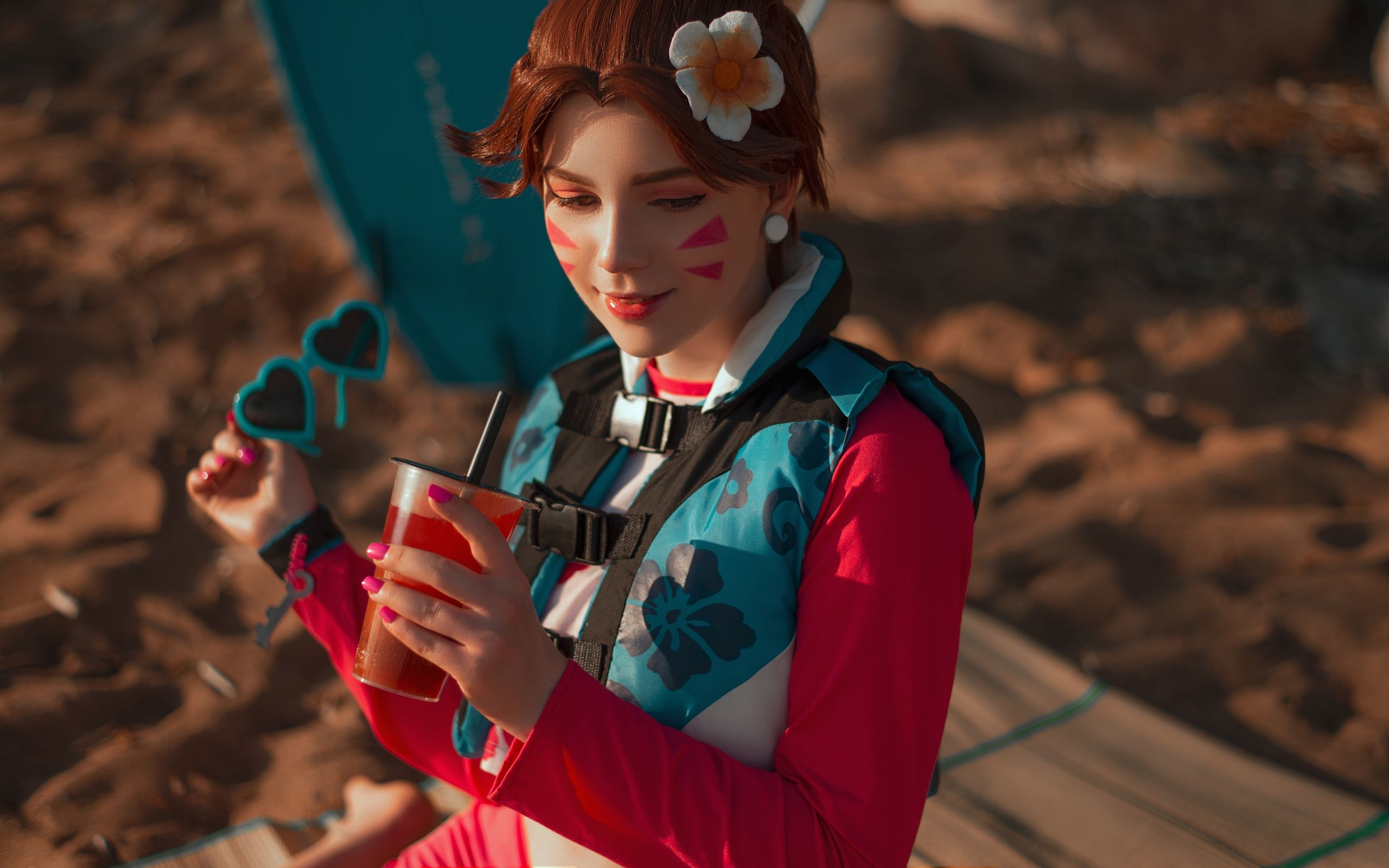 Косплей на D.Va из Overwatch. Автор костюма &mdash; Kawaiitsu. Фотограф &mdash; Елизавета Мосиенко. Источник: &laquo;ВКонтакте&raquo;.