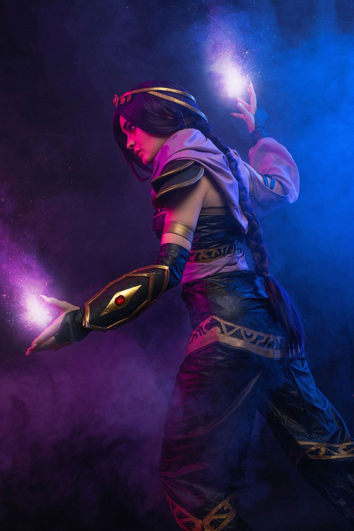 Косплей на Templar Assassin. Фотограф: Кристина Бородкина. Источник: &laquo;ВКонтакте&raquo;.