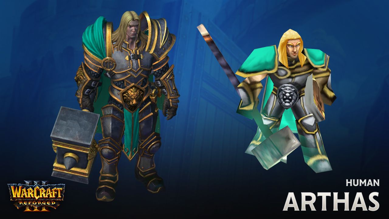 Модели из Warcraft III: Reforged. Источник: news.blizzard.com