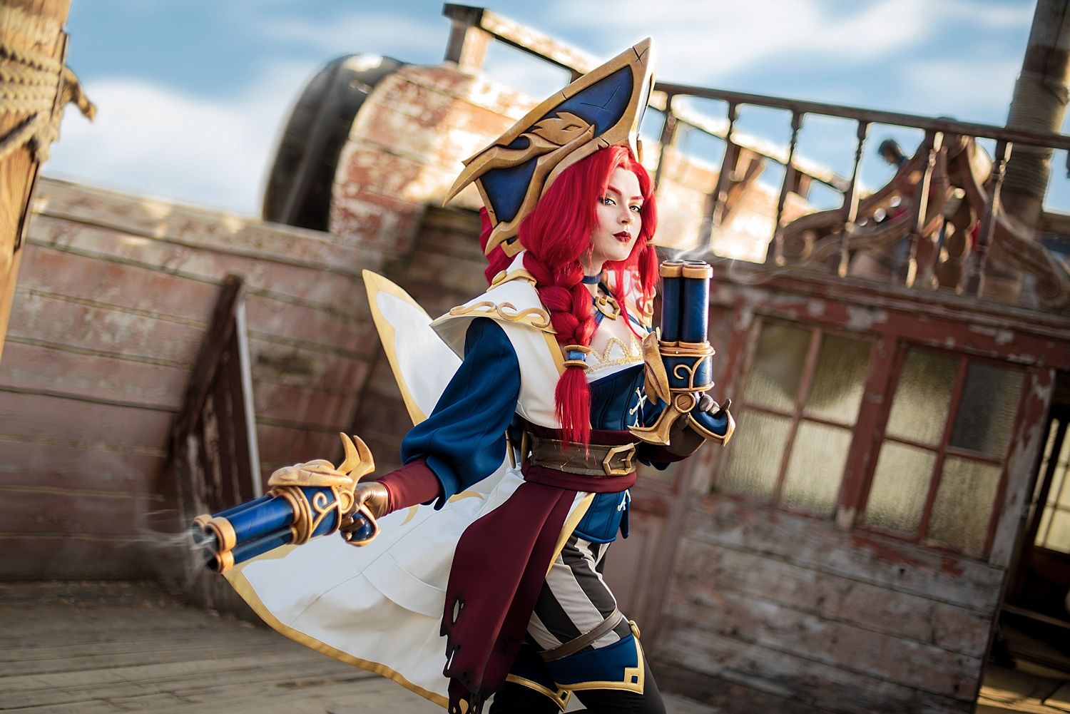 Косплей на Miss Fortune из League of Legends. Автор: Анна Вебер. Источник: vk.com/nova__art