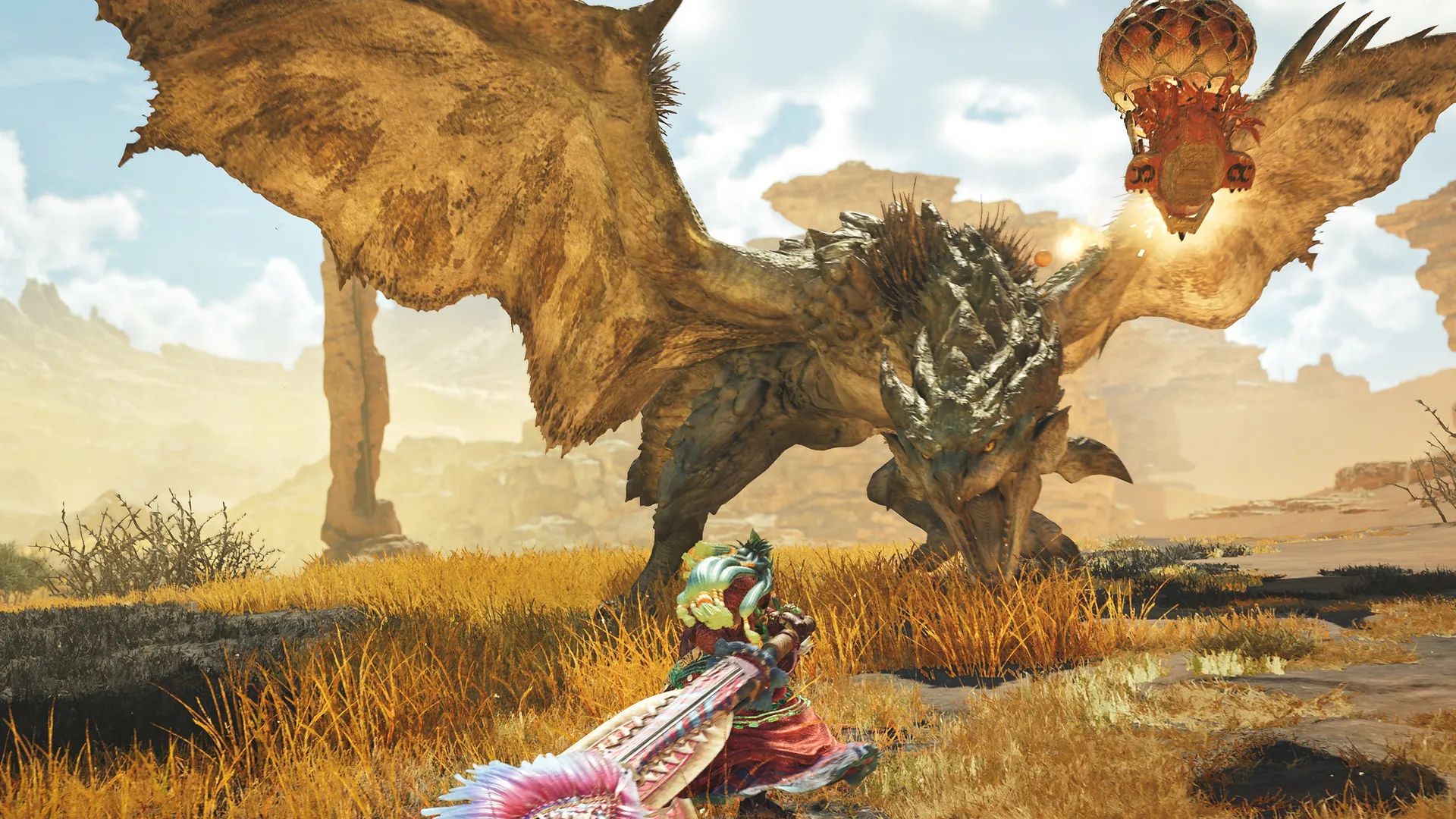 Скриншот из Monster Hunter Wilds.