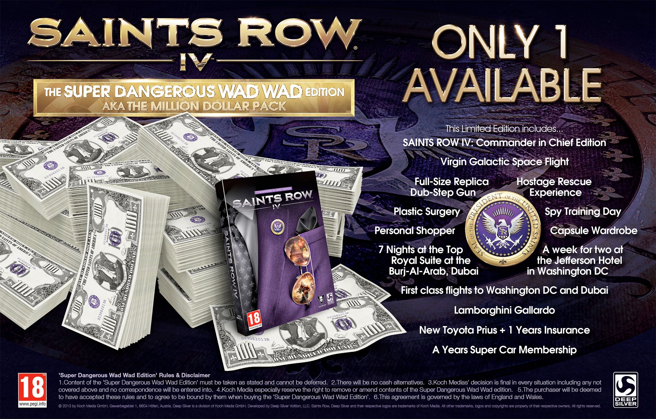 Saints Row IV The Super Dangerous Wad Wad Edition