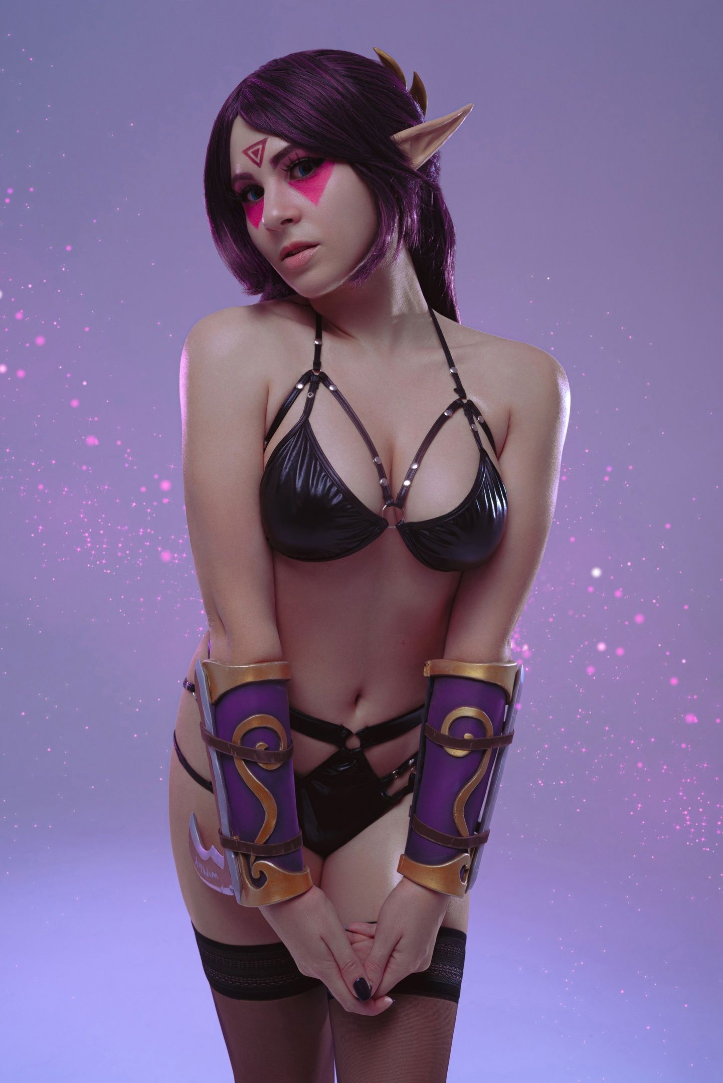 Косплей на Templar Assassin из Dota 2. Косплеер: Yuna Kairi. Источник: vk.com/yunakairicosplay