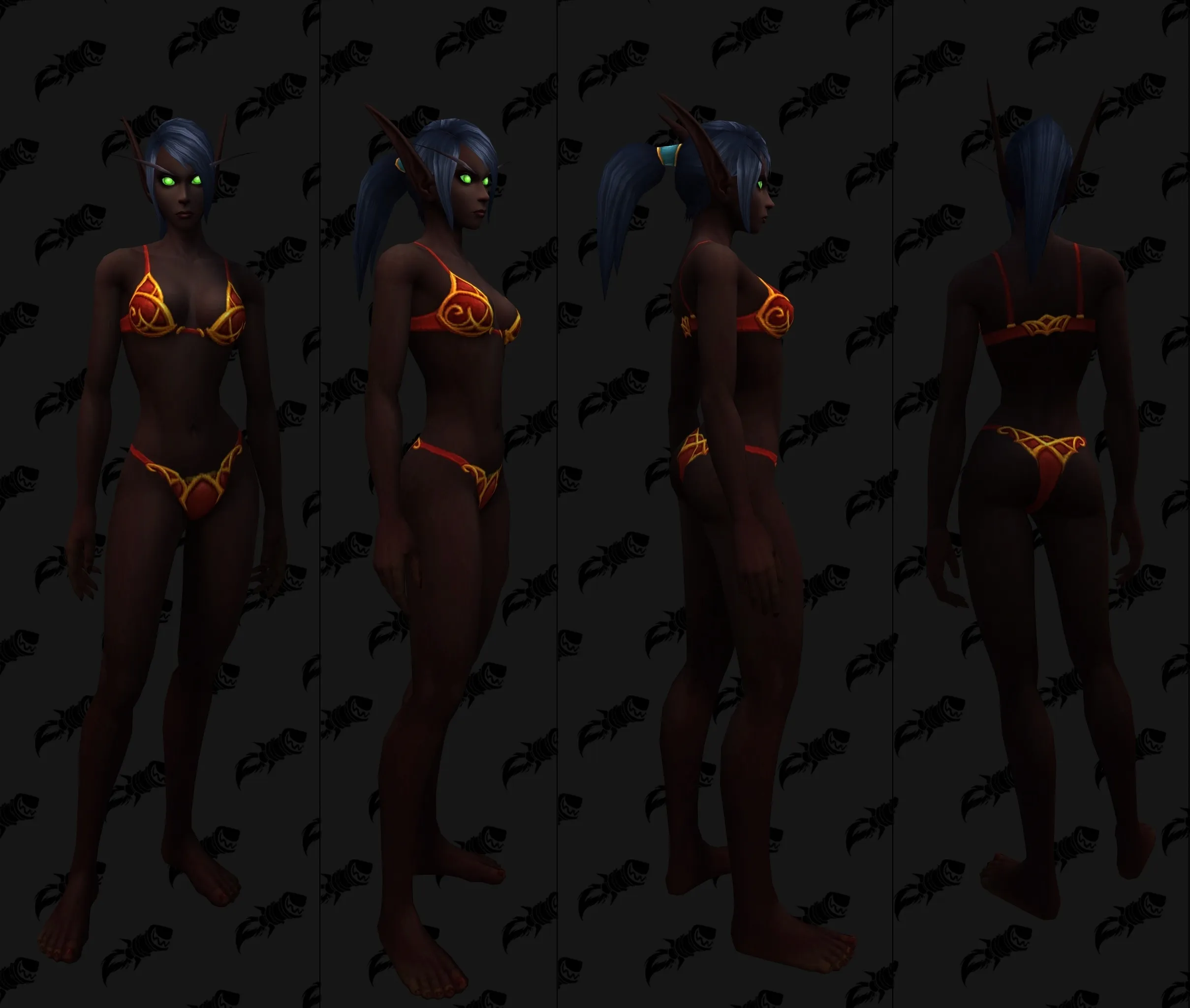 Новые модели эльфов крови. Источник: wowhead.com