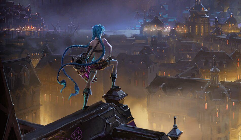 Jinx из League of Legends и Legends of Runeterra. Арт: Riot Games