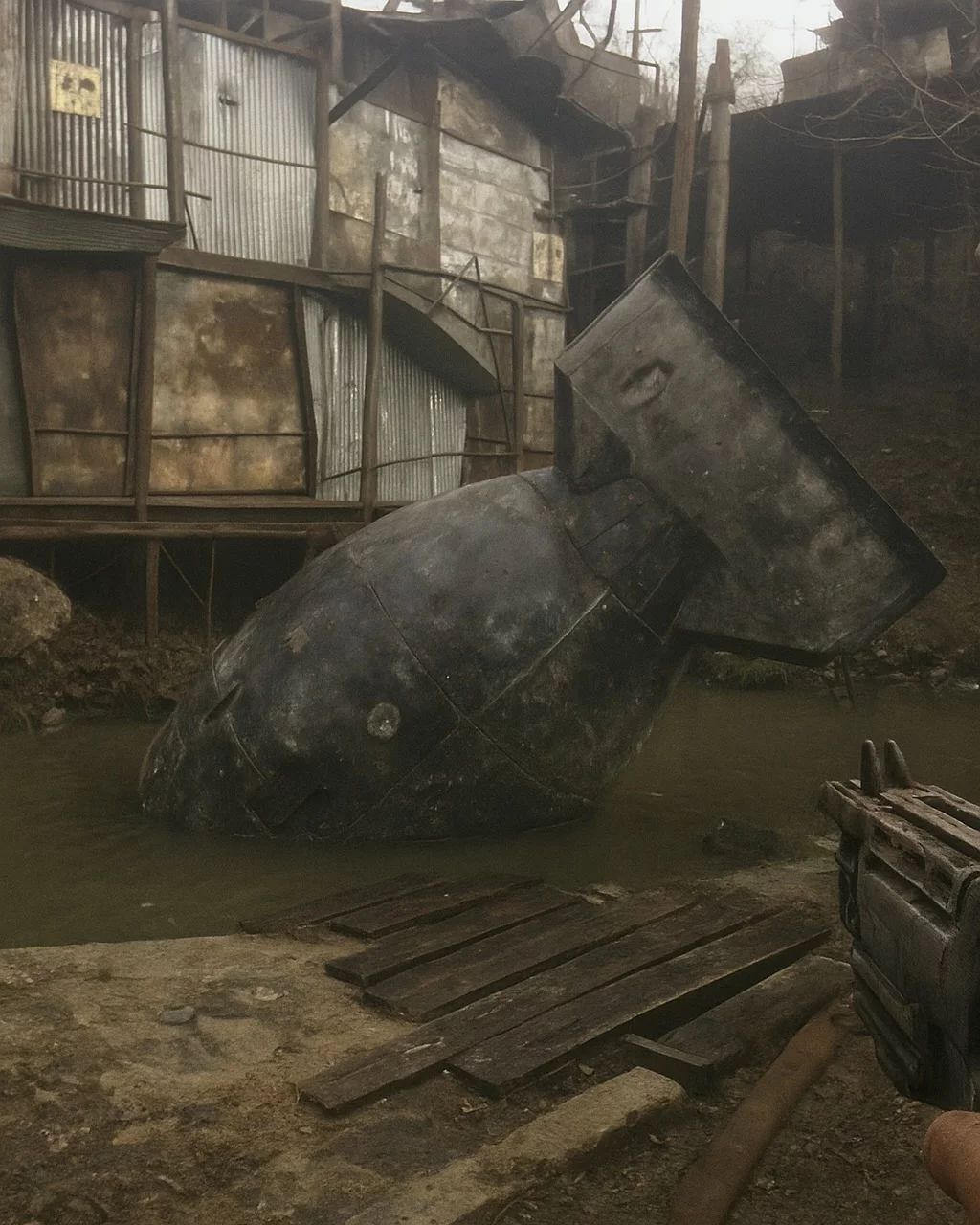 Нейросеть показала реалистичные кадры из Fallout 3. Автор: catsoupai  