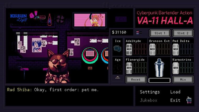 VA-11 Hall-A: Cyberpunk Bartender Action