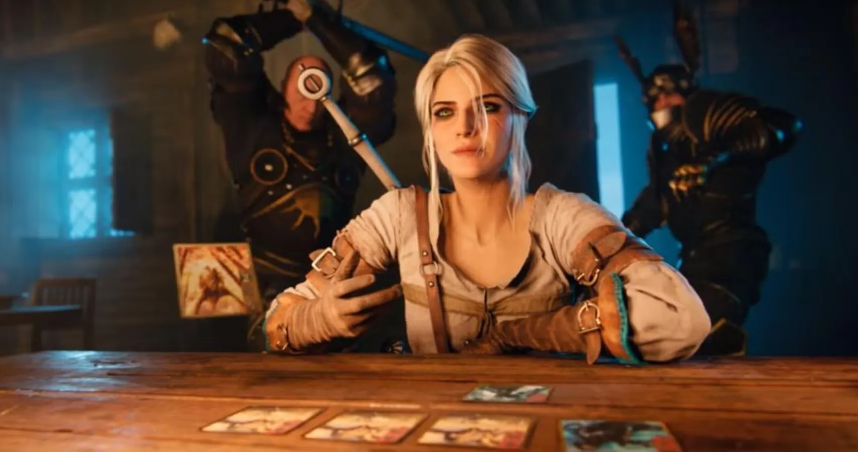 Кадр из трейлера GWENT: The Witcher Card Game