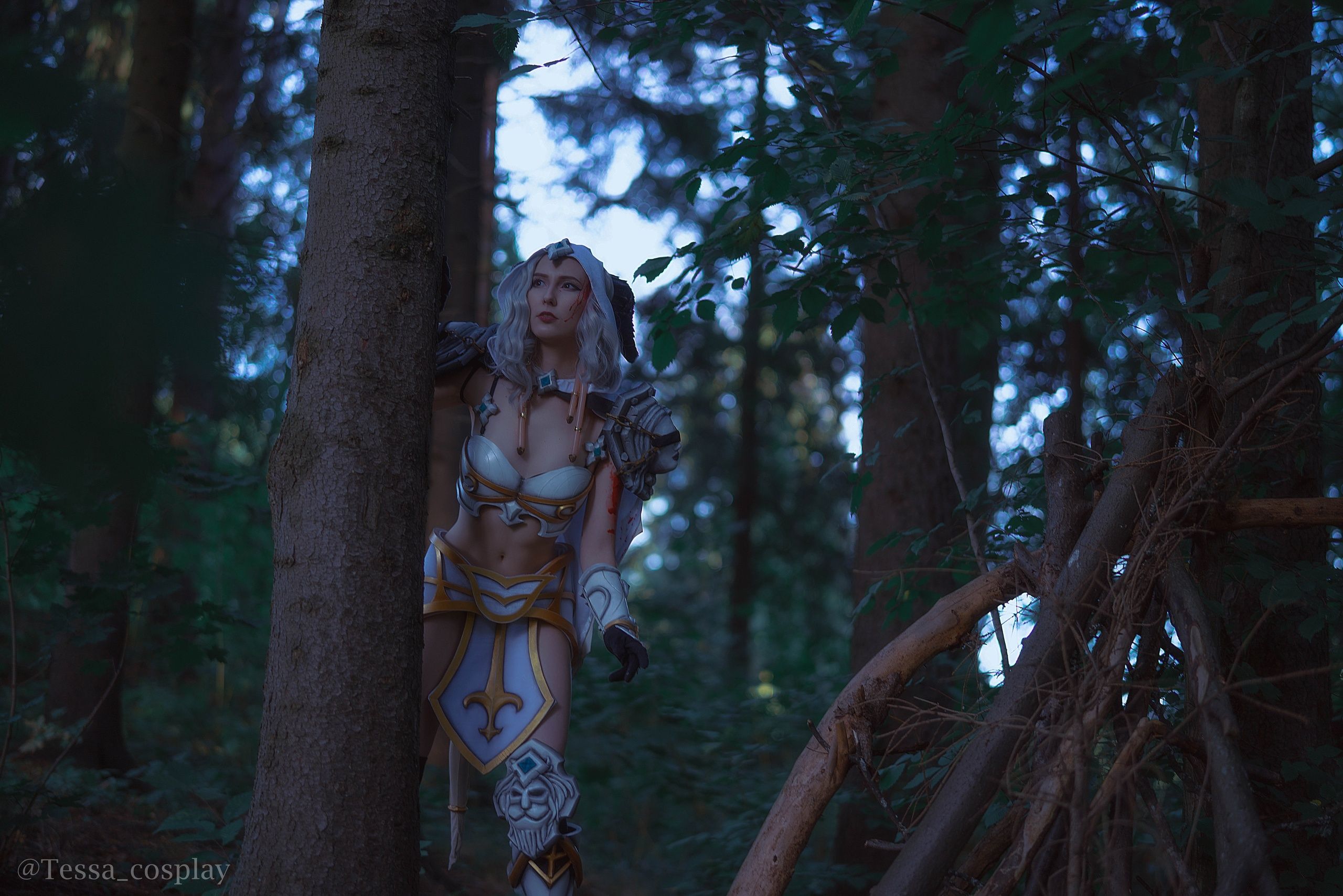 Косплей на дренейку из World of Warcraft. Косплеер: Tessa cosplay. Источник: vk.com/tessa_cosplay