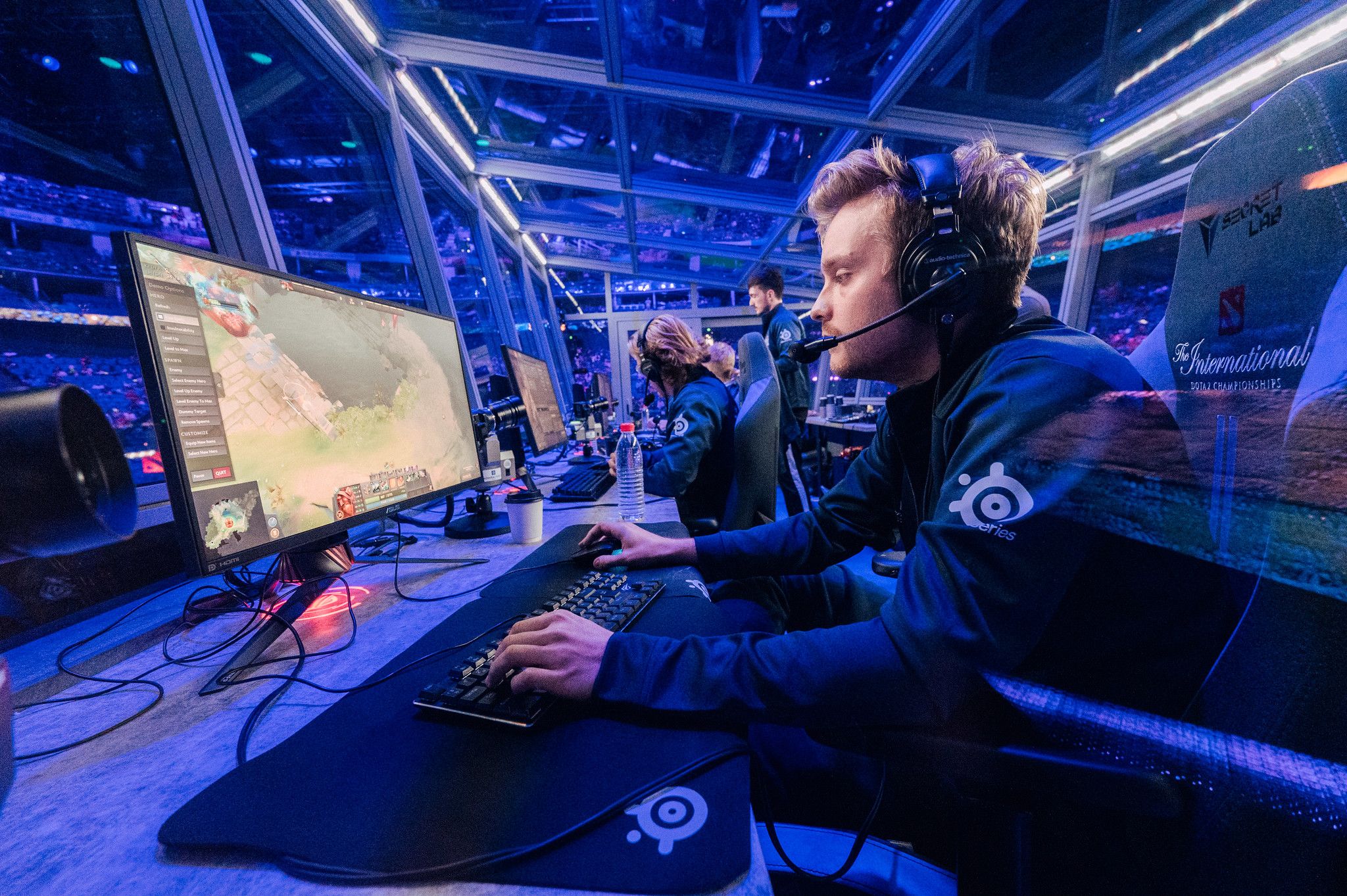 JerAx в составе OG на The International 2019.
Источник: Valve