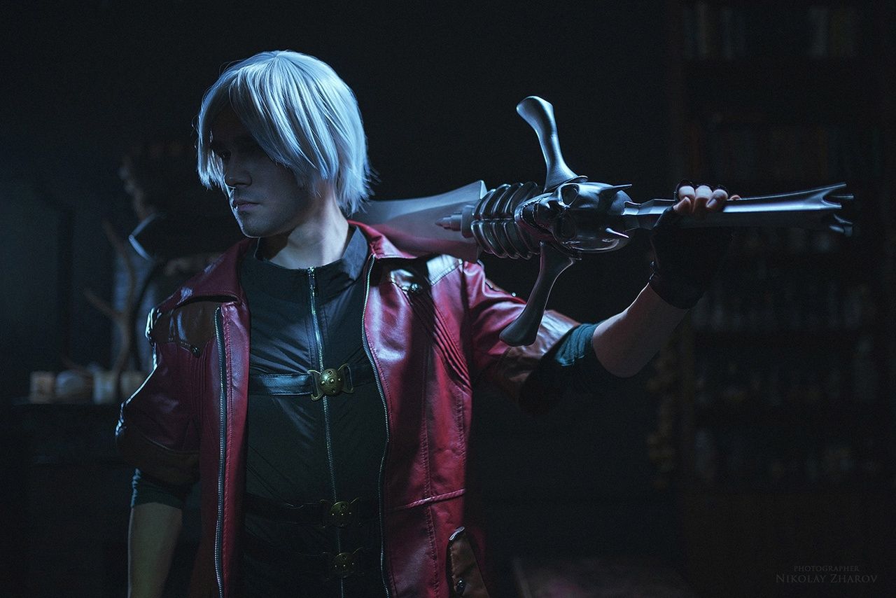 Косплей на Триш и Данте из Devil May Cry. Косплееры: Алиса Шпигель, Викентий Шевырин. Фотограф: Николай Жаров. Источник: vk.com/nikolay_photogroup