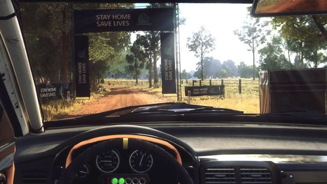 Баннер в DiRT Rally 2.0