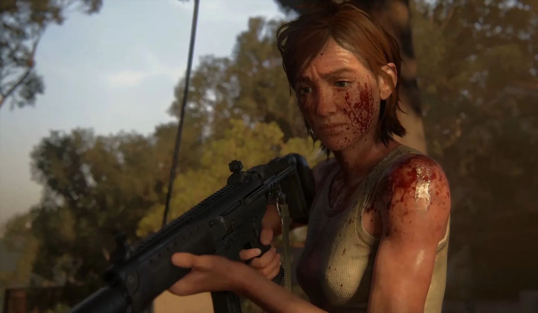 Скриншот из игры The Last of Us Part II