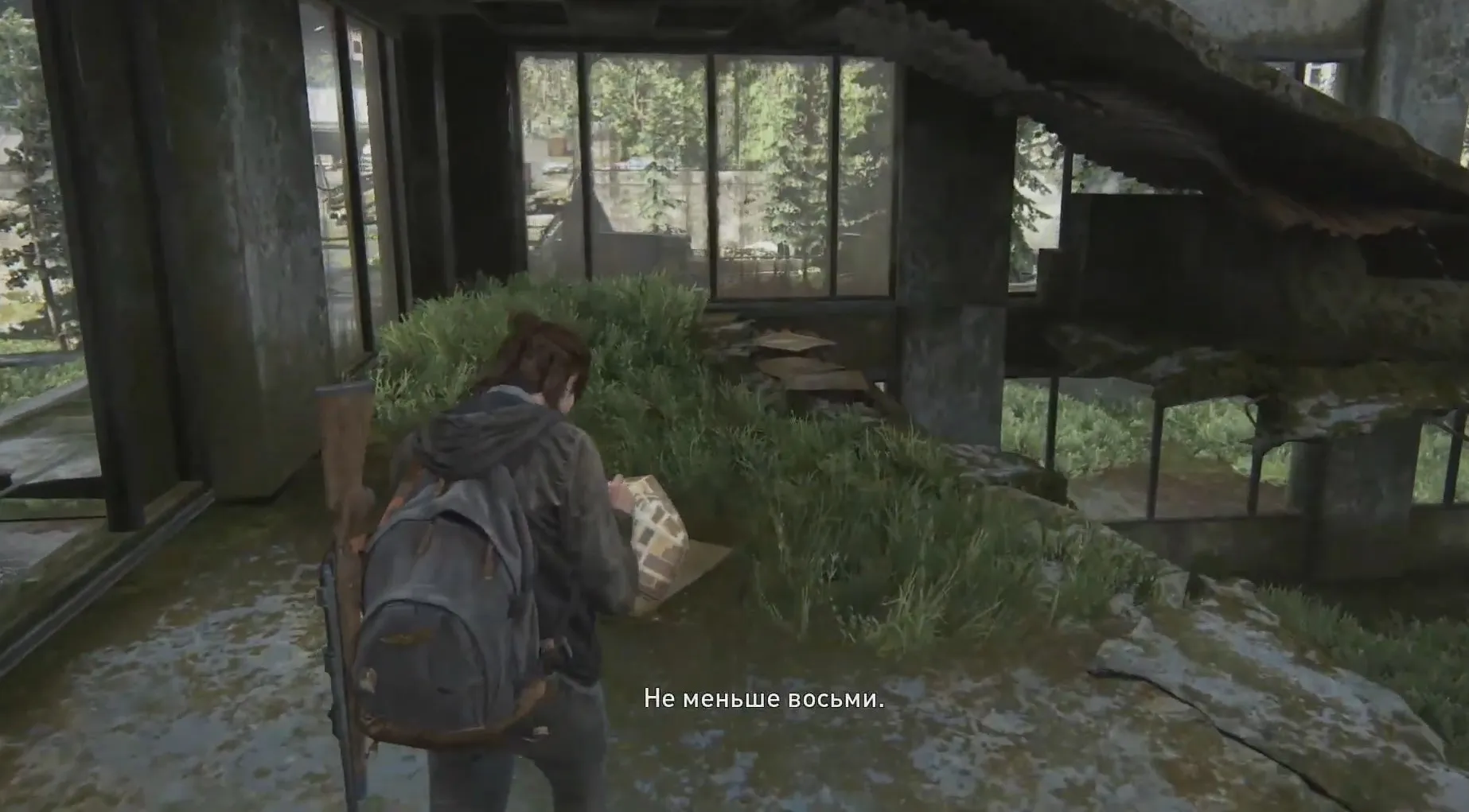 Скриншот из игры The Last of Us Part II