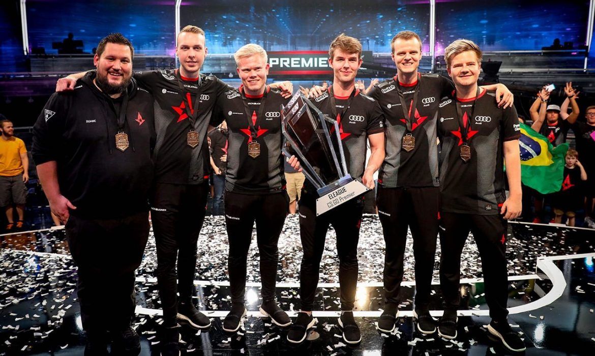 Astralis на ELEAGUE Permier. Фото: ELEAGUE