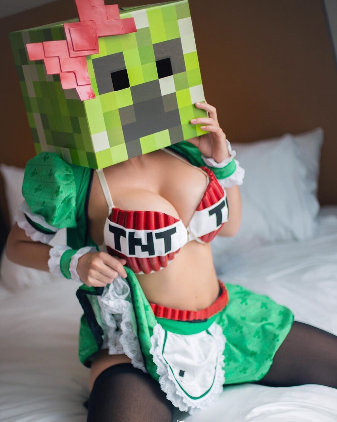 Крипер из Minecraft. Источник: instagram.com/Jessicanigri/