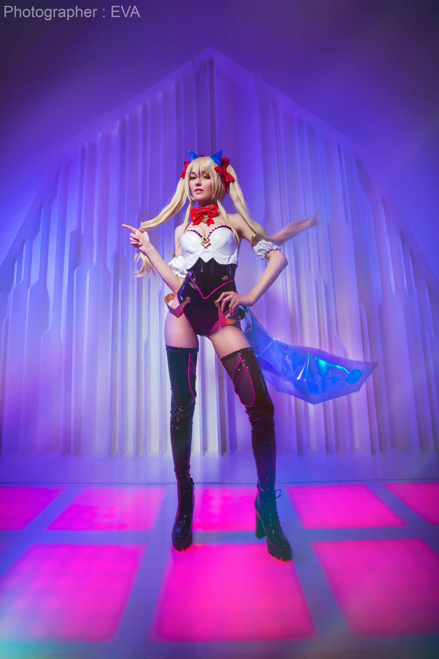 Косплей на Ahri. Косплеер: Анастасия Мелорин. Источник: vk.com/eva_cosplay_photo