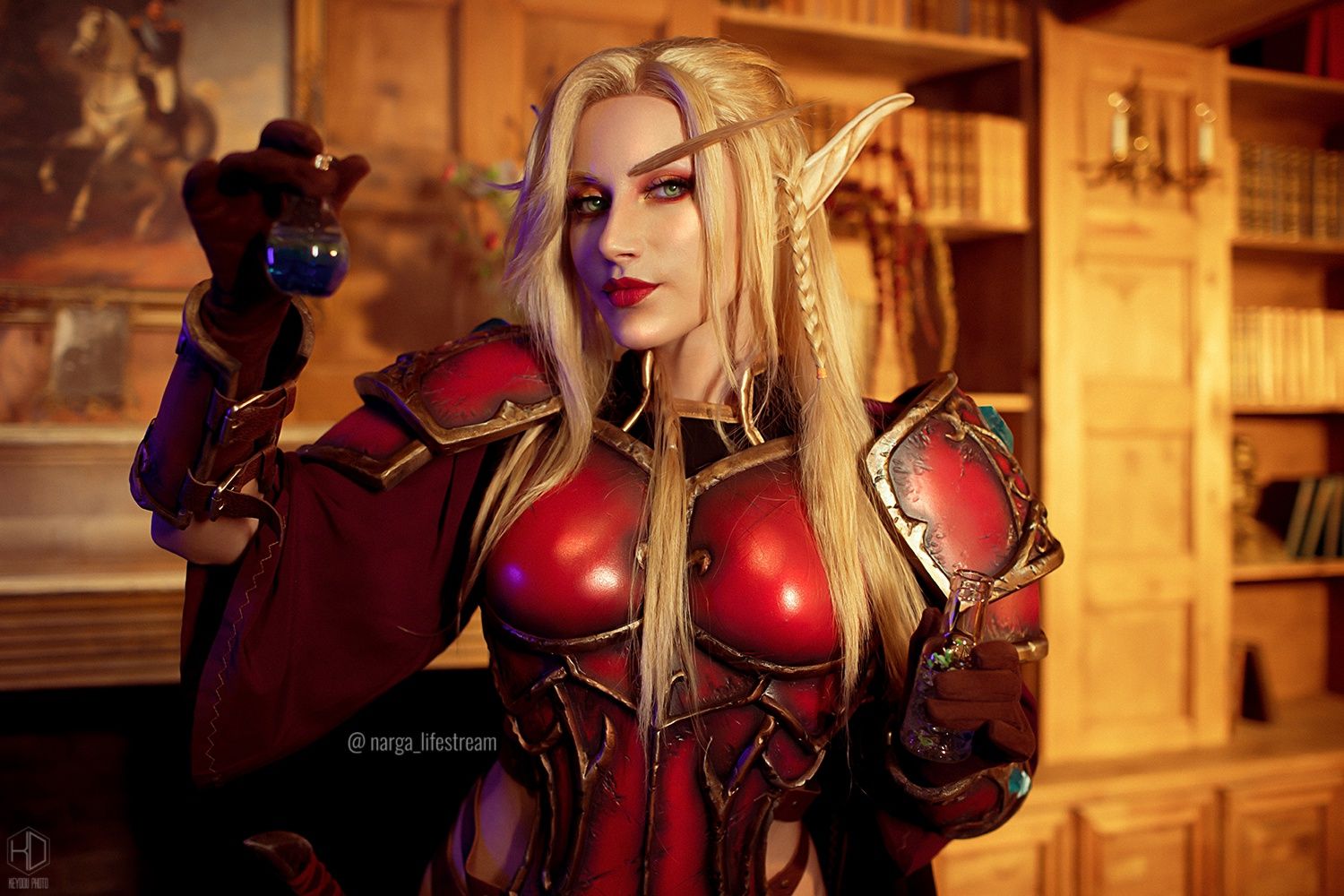 Наталья Narga Кочеткова. Косплей на эльфийку крови из World of Warcraft. Источник: vk.com/lifestream_cosplay