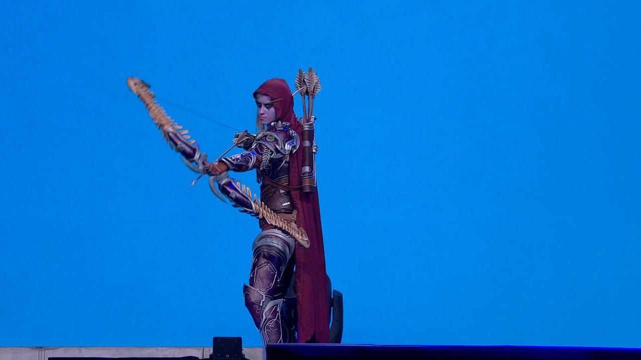 Сильвана Ветрокрылая. Источник: BlizzCon 2019.