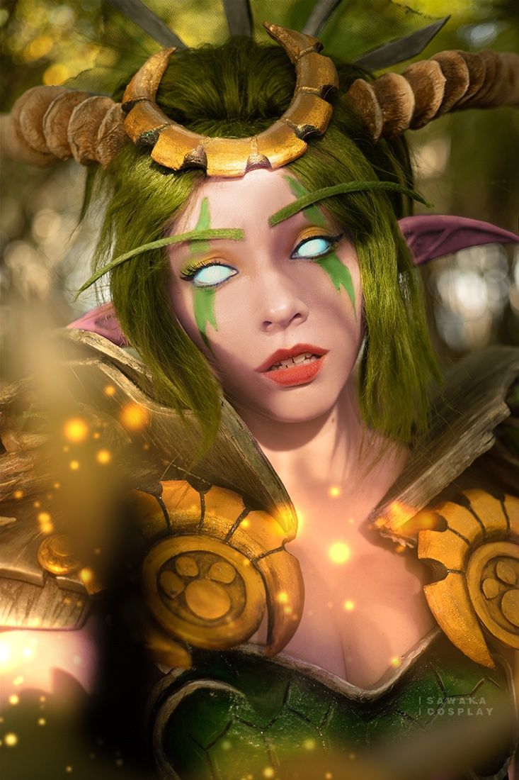 Косплей на Изеру из World of Warcraft. Косплеер: Екатерина Sawaka cosplay~ Савушкина