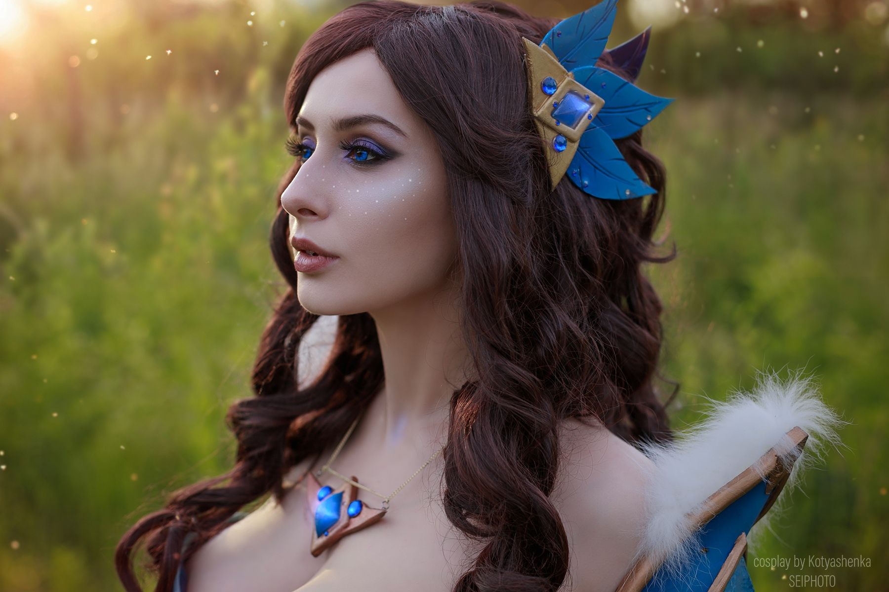 Косплей на Mirana из Dota 2. Фотограф: SeiPhoto. Косплеер: Ольга Базанова. Источник: vk.com/seiphoto