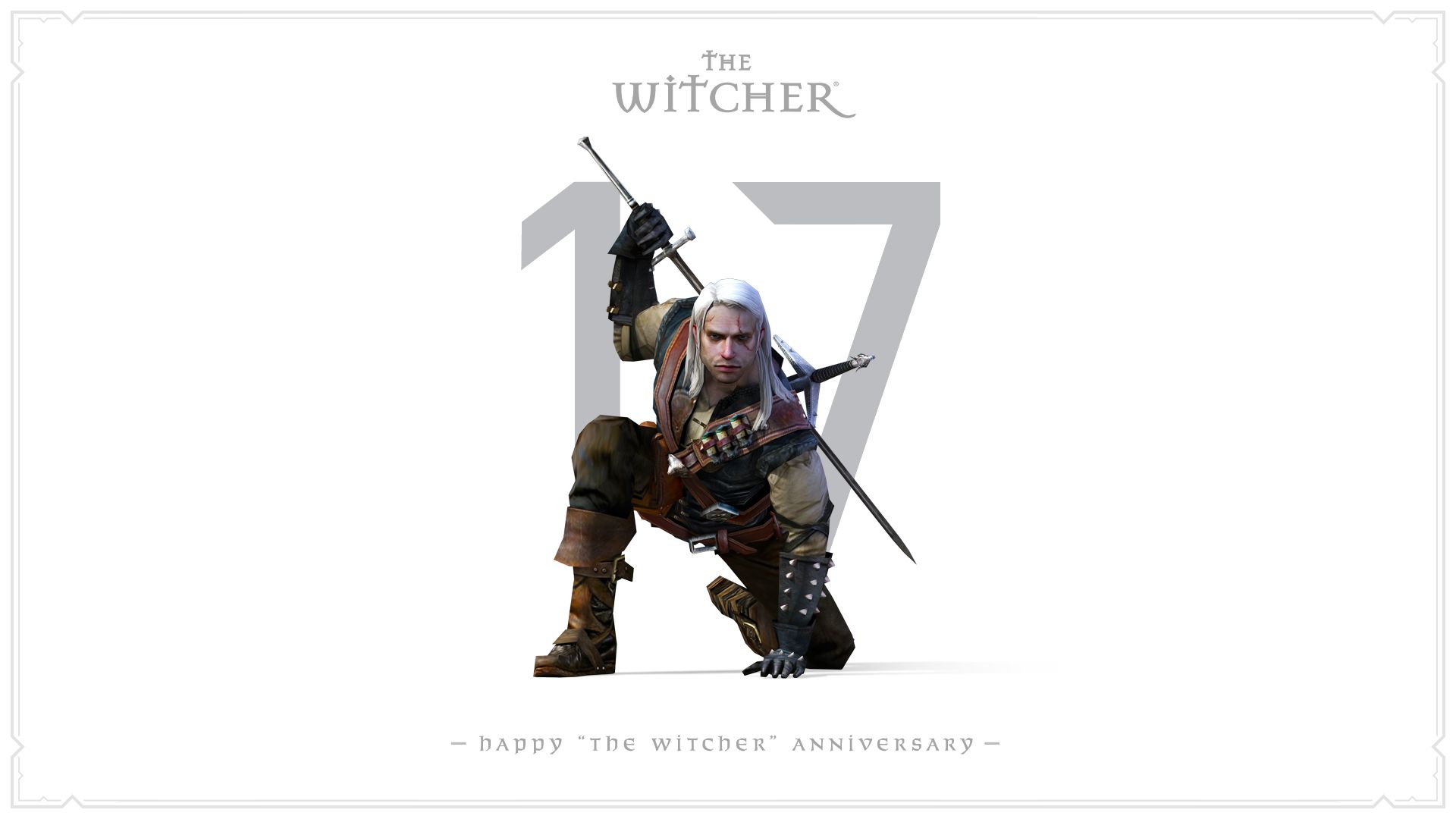 Новый арт по The Witcher в честь 17-летия игры