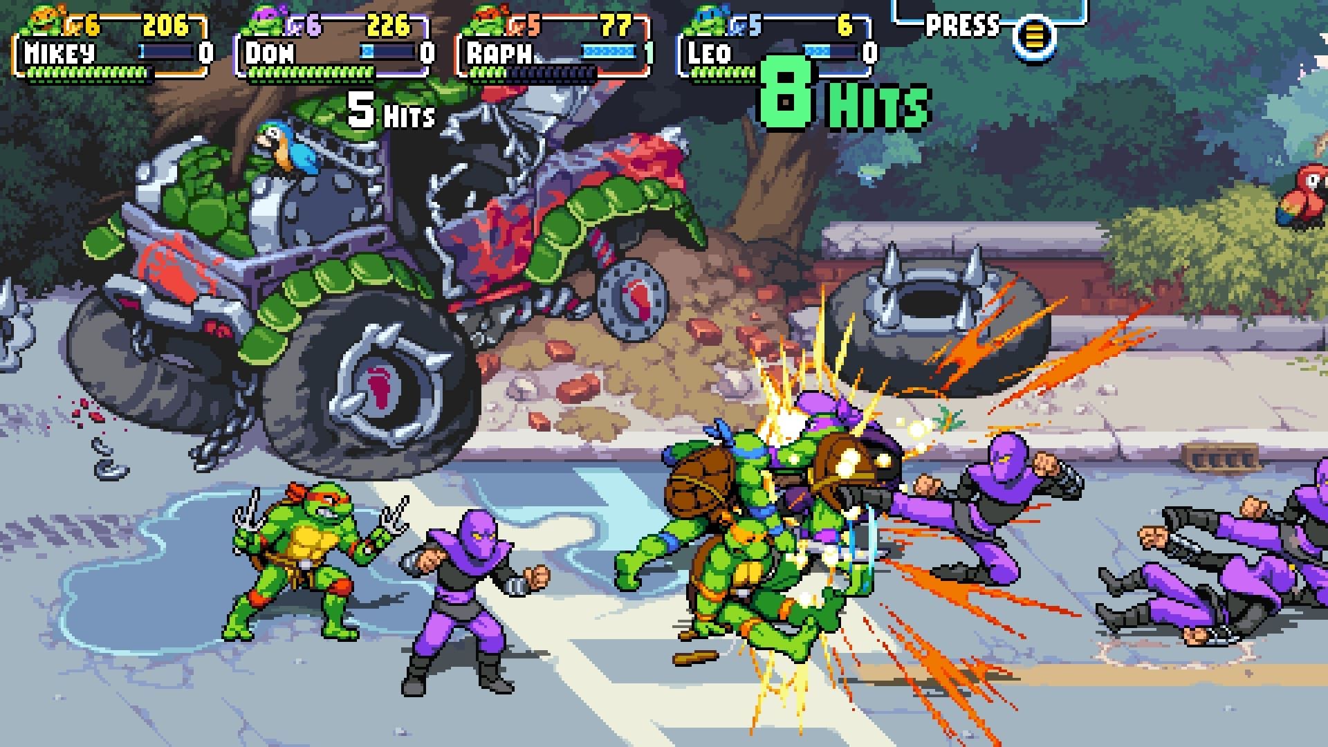 Скриншот из Teenage Mutant Ninja Turtles: Shredder’s Revenge