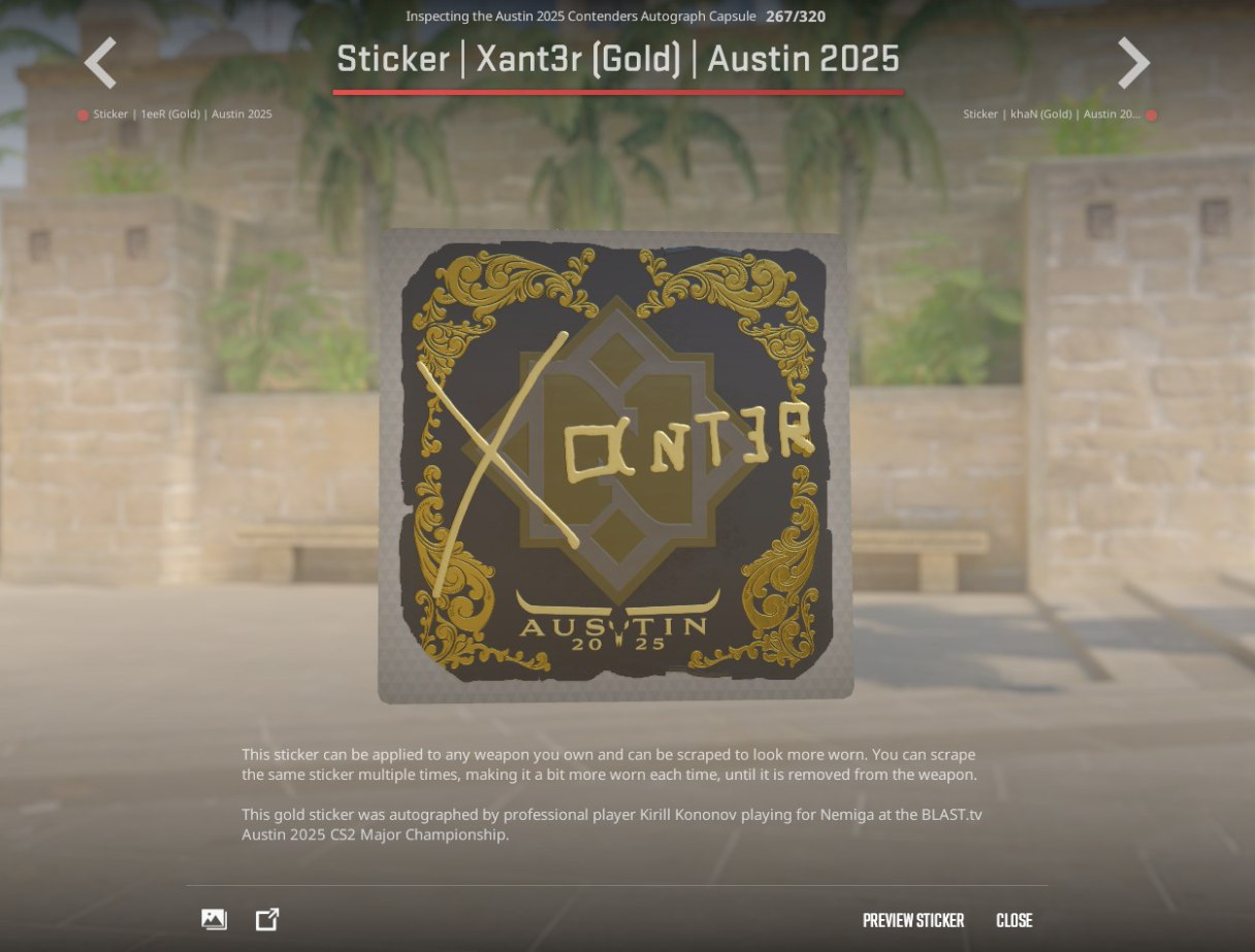Стикер Xant3r  | Источник: канал Xant3r в Telegram