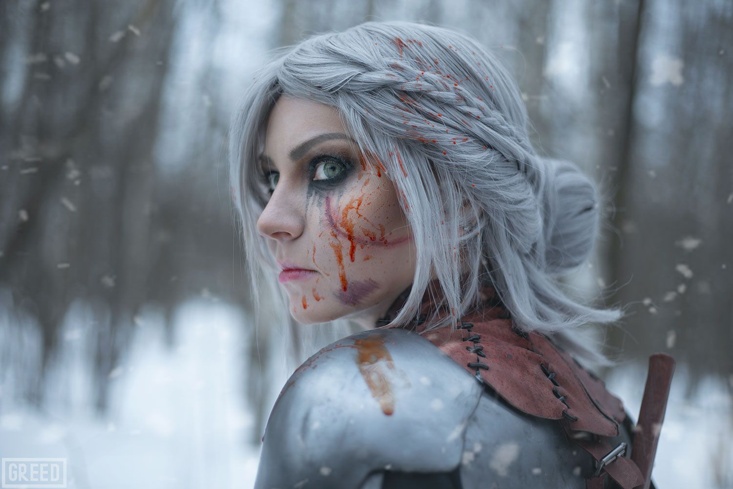 Косплей на Цири из The Witcher 3: Wild Hunt. Косплеер: Анна Сухорученко. Фотограф: GREED. Источник: https://vk.com/twenn.rogue