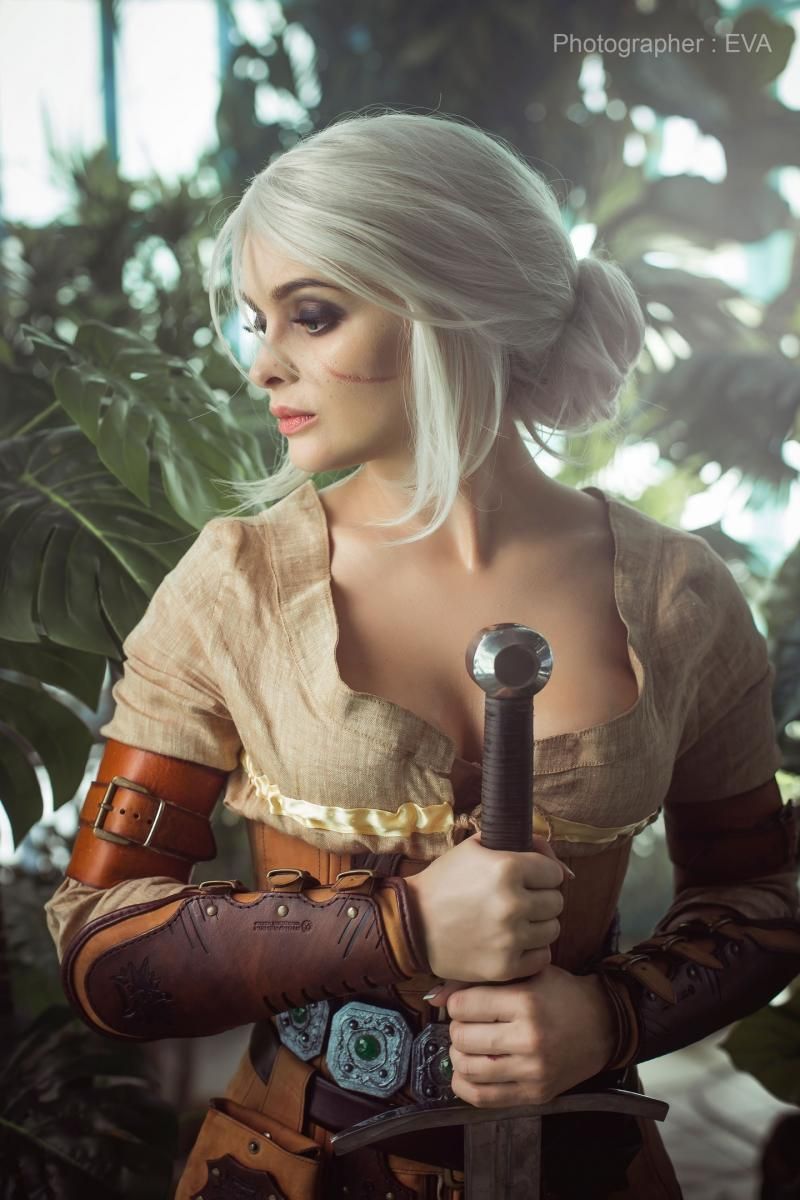 Косплей на Цири из The Witcher 3: Wild Hunt. Косплеер: София Летяго. Фотограф: Ева Давыдова. Источник: https://vk.com/sansreve