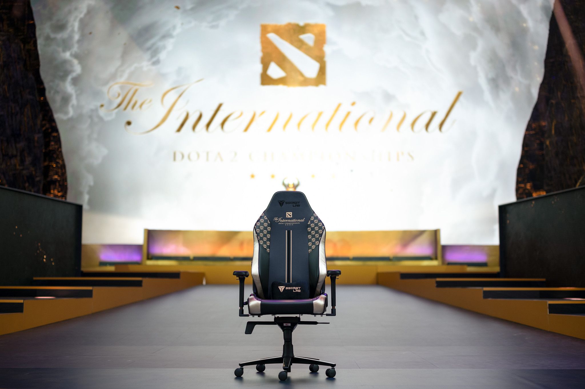 Кресло Secretlab на The International 2021 | Источник: flickr.com / Valve