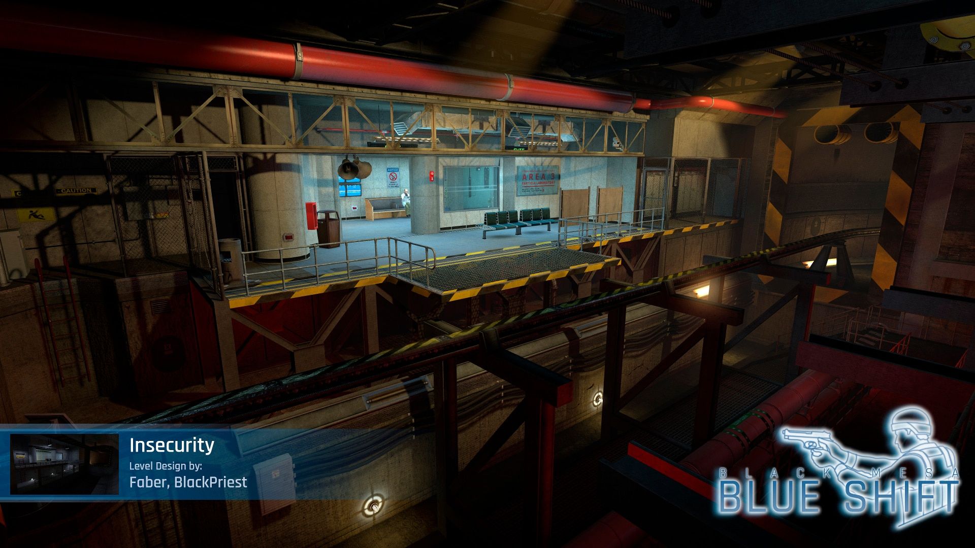 Black Mesa: Blue Shift.
Источник: Мастерская Steam