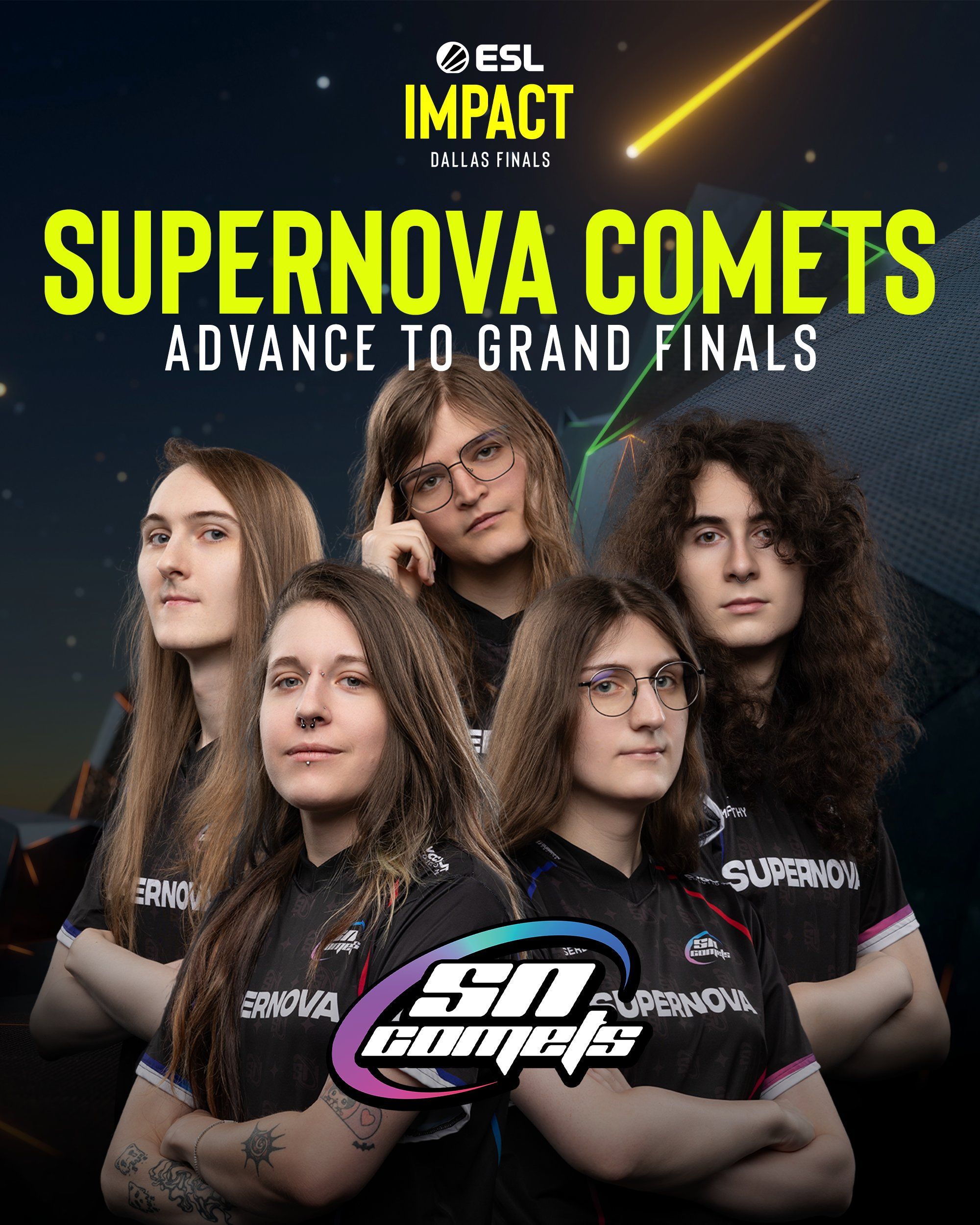 Источник: страница ESL Impact в X