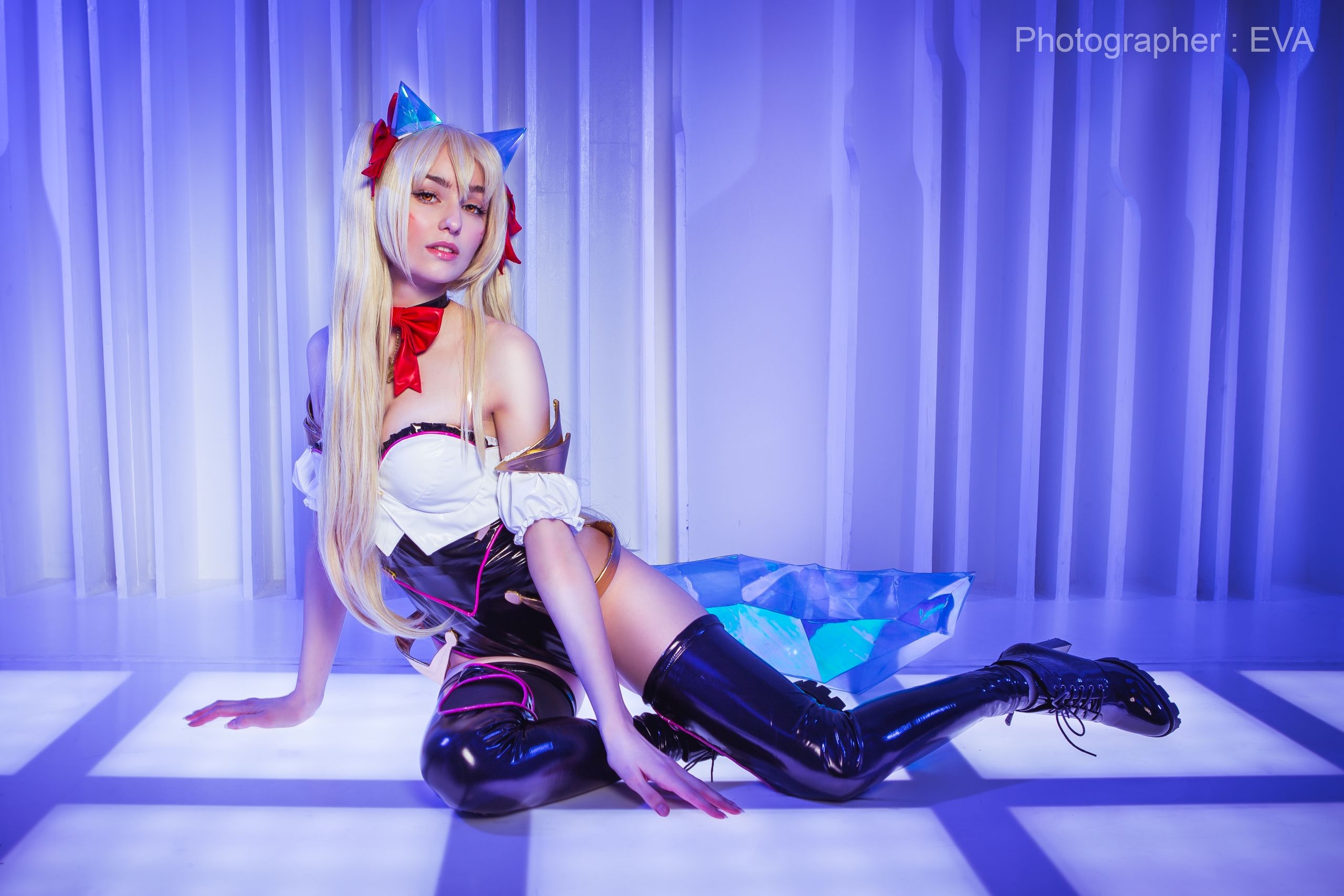 Косплей на Ahri. Косплеер: Анастасия Мелорин. Источник: vk.com/eva_cosplay_photo