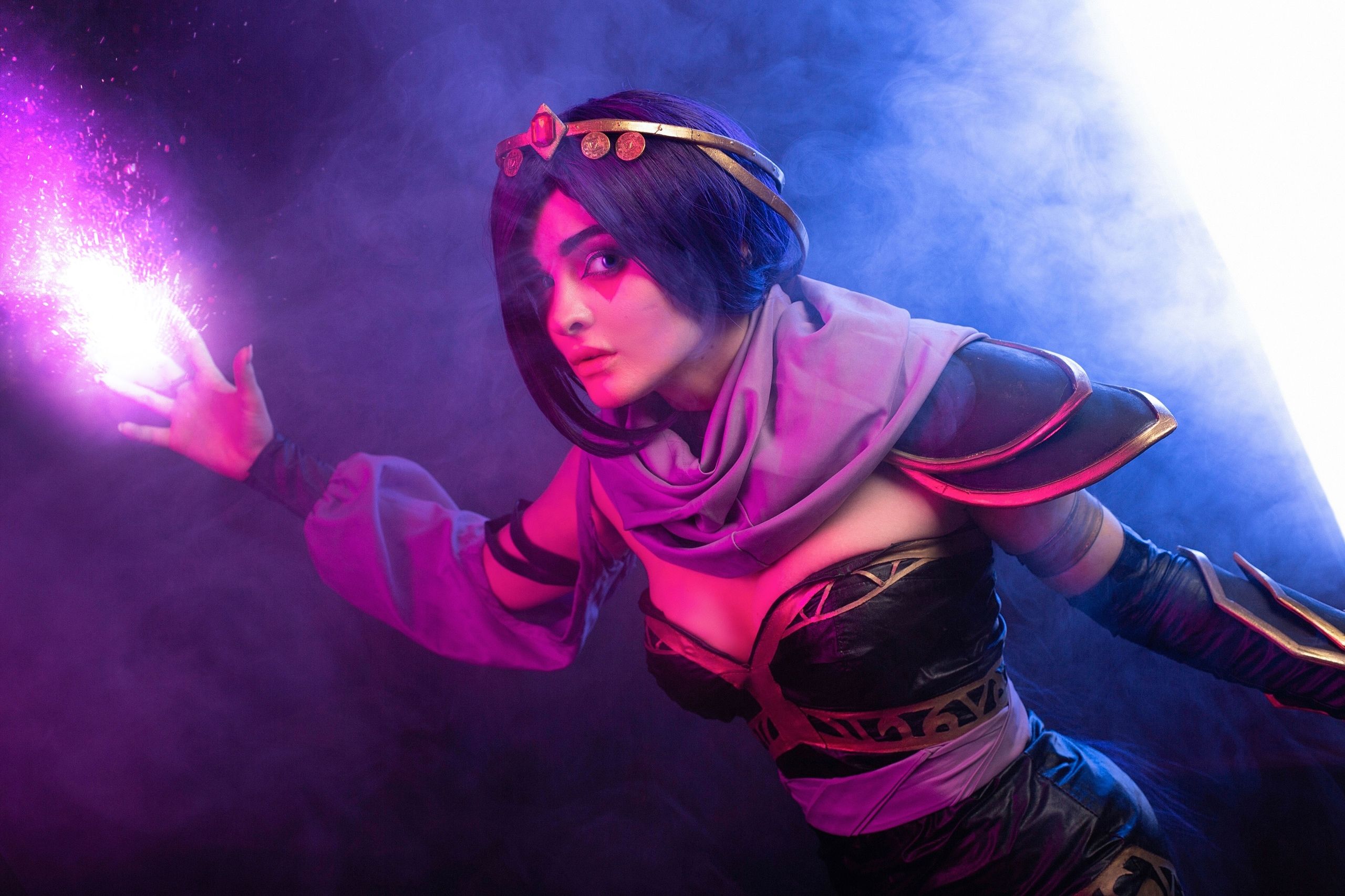 Косплей на Templar Assassin. Фотограф: Кристина Бородкина. Источник: &laquo;ВКонтакте&raquo;.