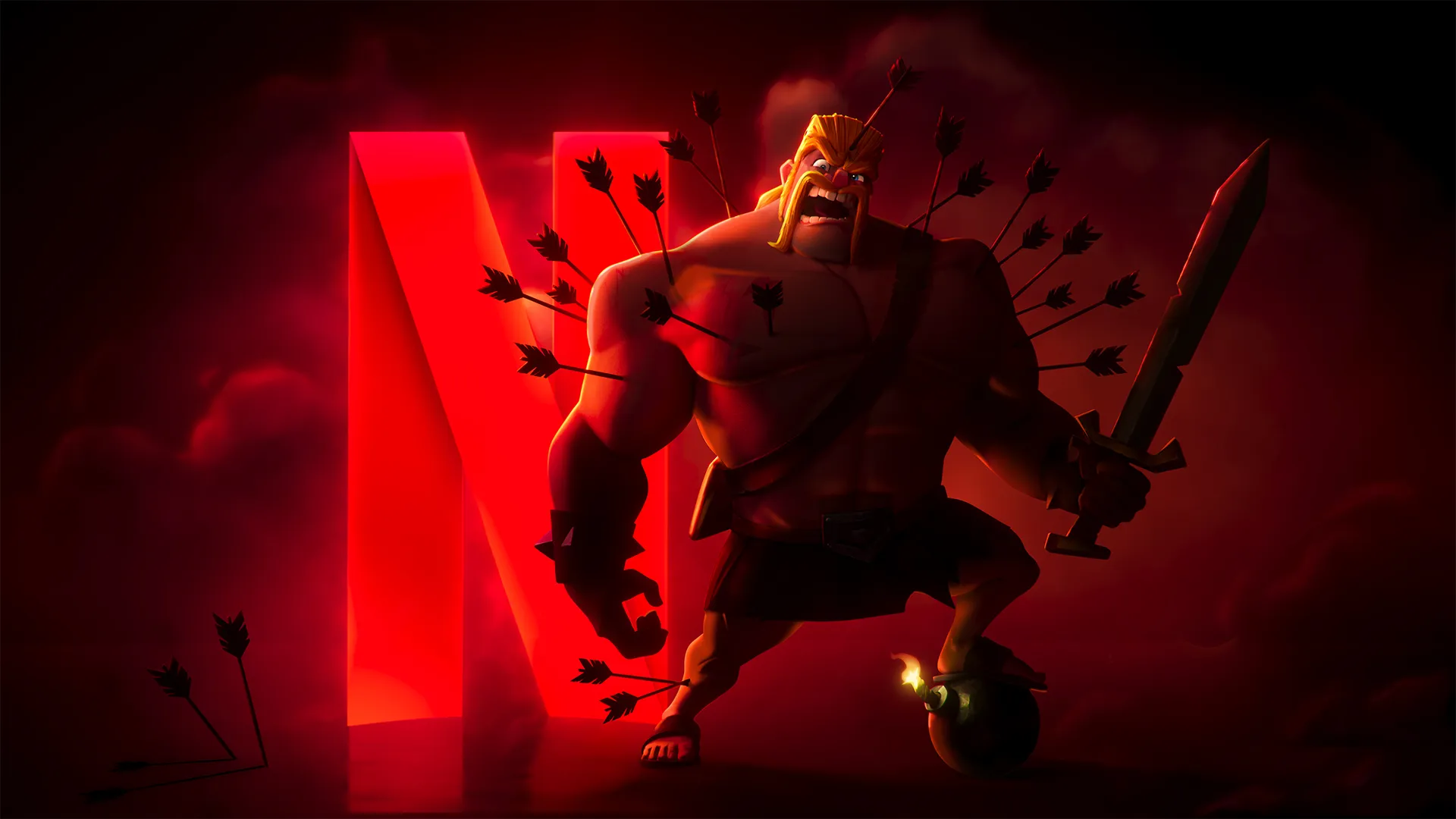 Анонс мультсериала по Clash of Clans | Источник: страница Netflix в X