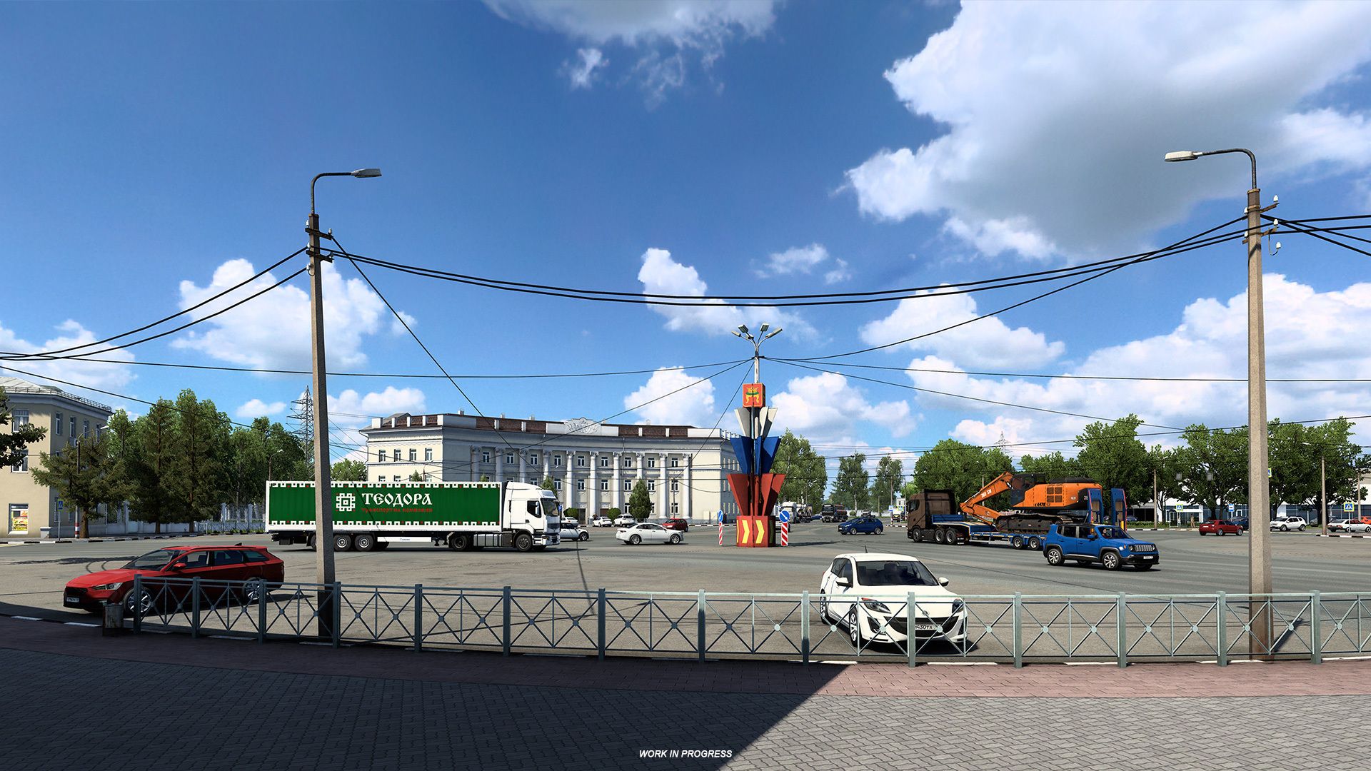 Euro Truck Simulator 2 &mdash; Heart of Russia.
Источник: SCS Software