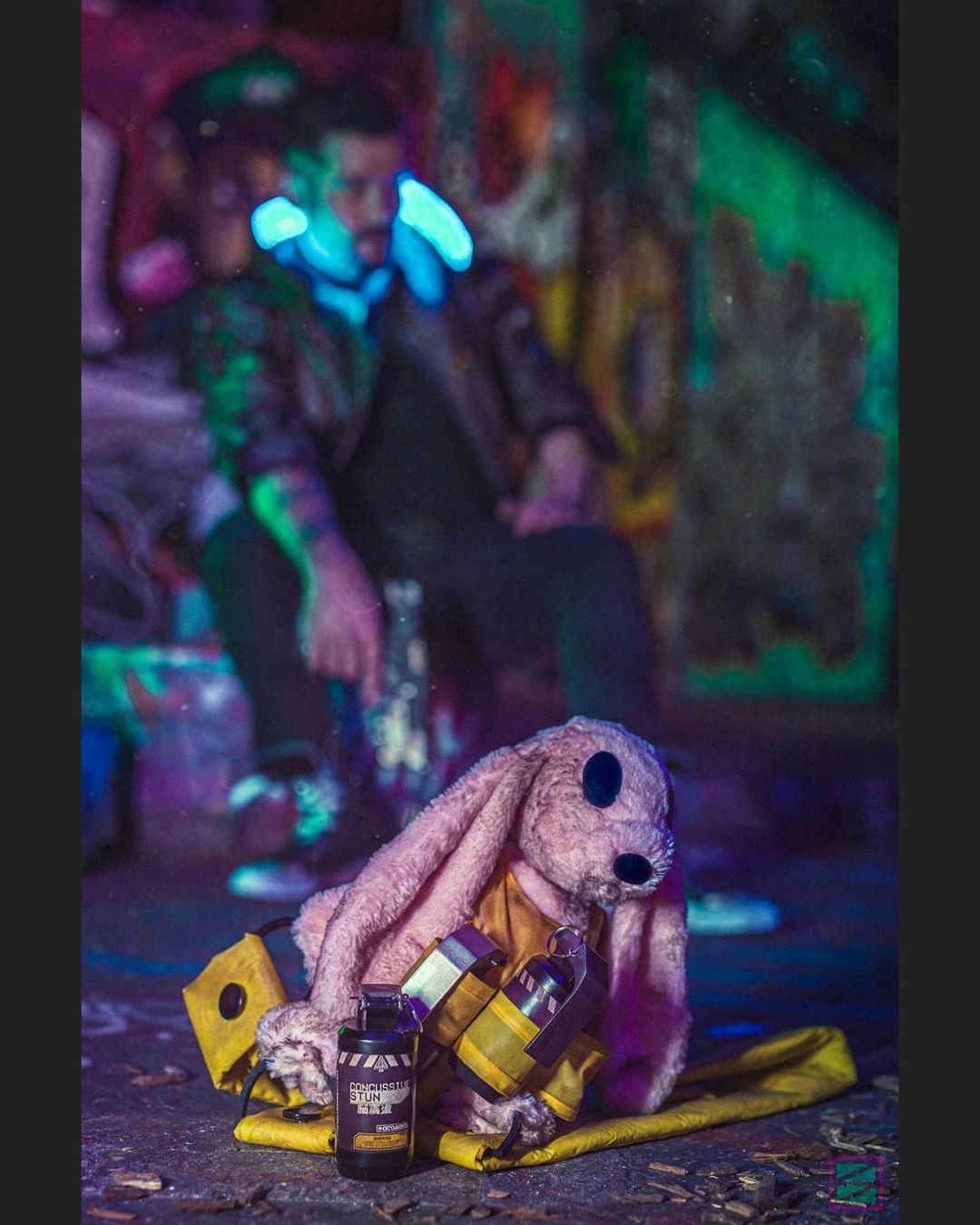 Косплей на V из Cyberpunk 2077. Модель: Andy Valentine. Источник: instagram.com/valentinecostumes