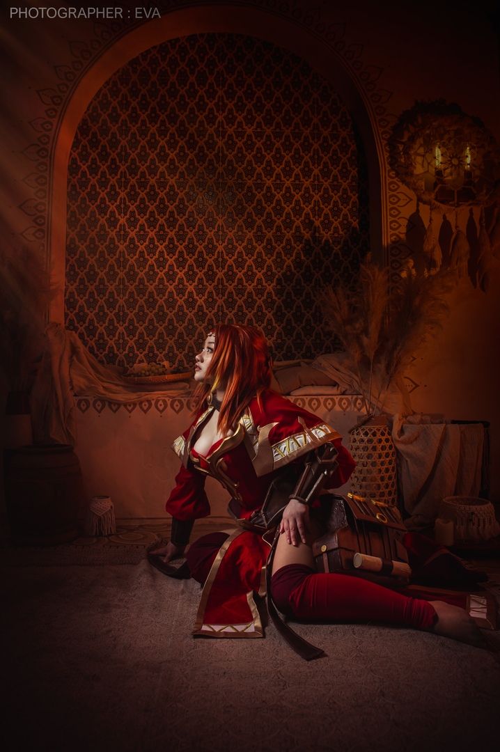 Косплей на Lina из Dota 2.
Источник: группа во &laquo;ВКонтакте&raquo; ЕVA - Cosplay-photo