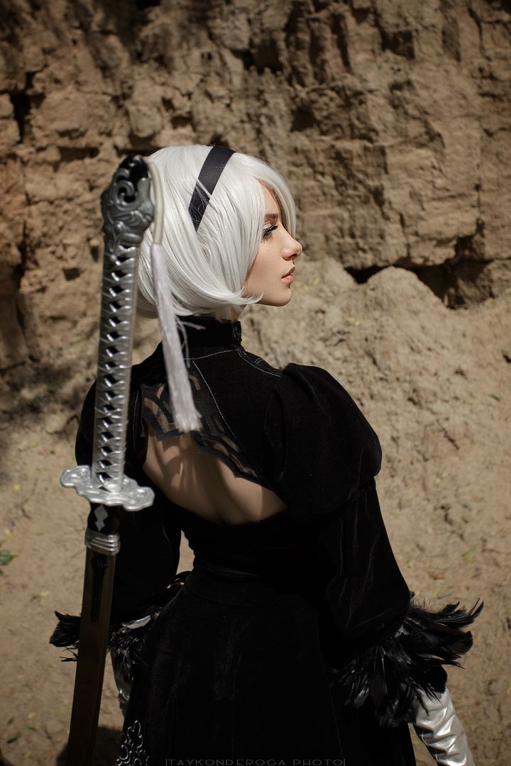 Косплей на 2B | Источник: vk.com/cosplay.world