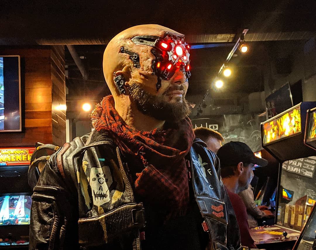 Косплей на Royce из Cyberpunk 2077. Модель: Ларри Гастингс. Источник: instagram.com/vultureproductions