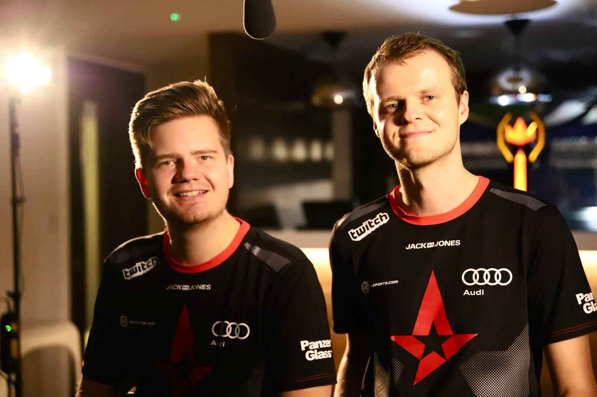 dupreeh &amp; Xyp9x. Источник: Astralis