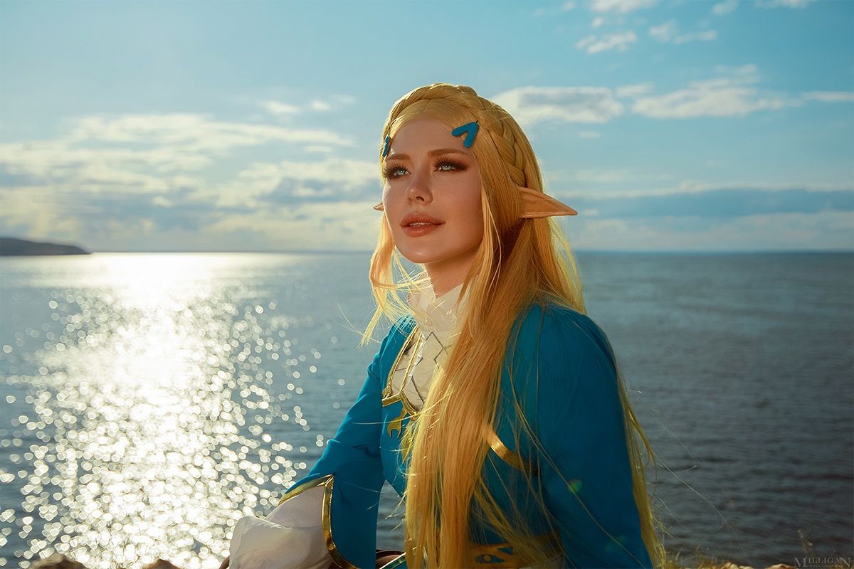 Косплей на принцессу Зельду из The Legend of Zelda: Breath of the Wild. Косплеер: Виктория Кот. Фотограф: Виктория Романова. Источник: vk.com/milliganphotos