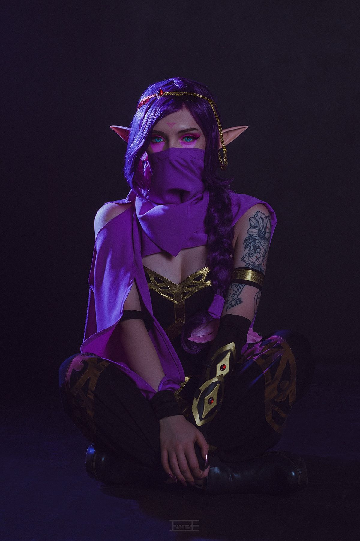 Косплей на Templar Assassin из Dota 2. Косплеер: Катерина Клык. Фотограф: Meiko Inoe. Источник: vk.com/public67920144