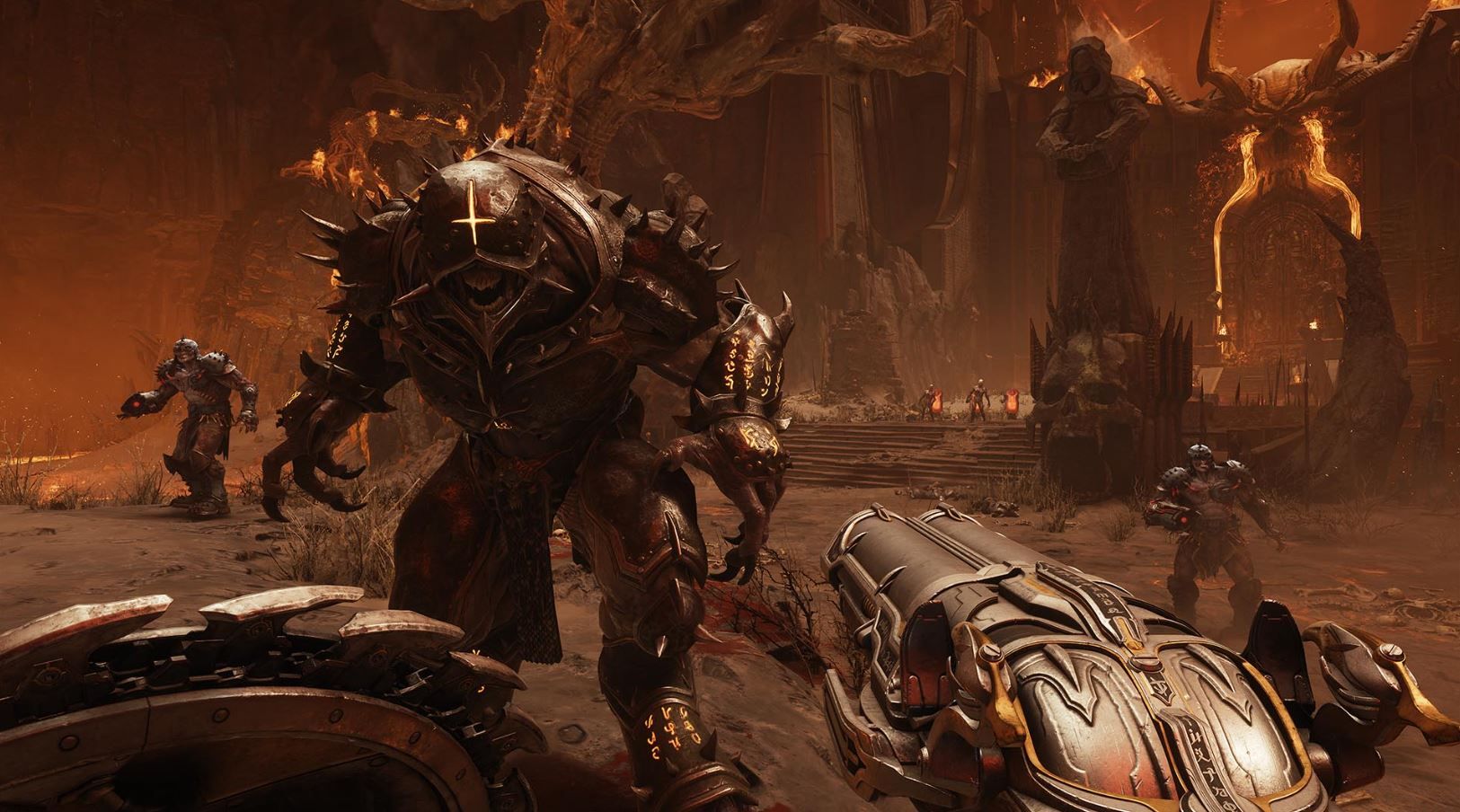 Скриншот из игры DOOM: The Dark Ages