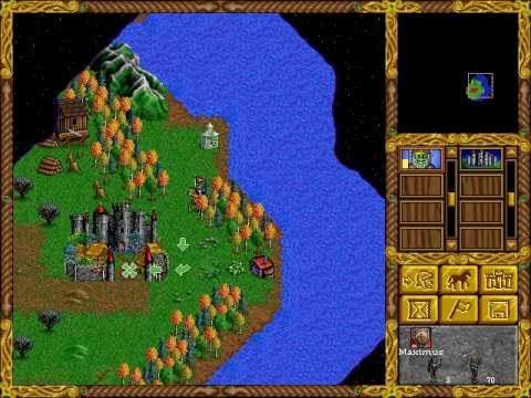 Стратегическая карта Heroes of Might and Magic