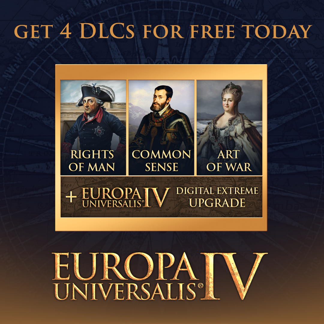 Europa Universalis IV — новые бесплатные DLC