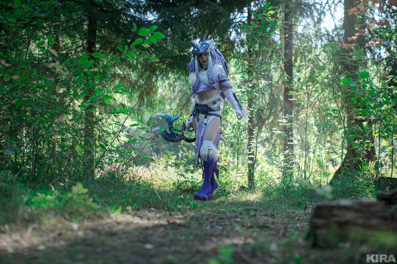 Косплей на Kindred из League of Legends. Косплеер: Reilin. Фотограф: KIRA. Источник фото: vk.com/kmitenkova_photoarts