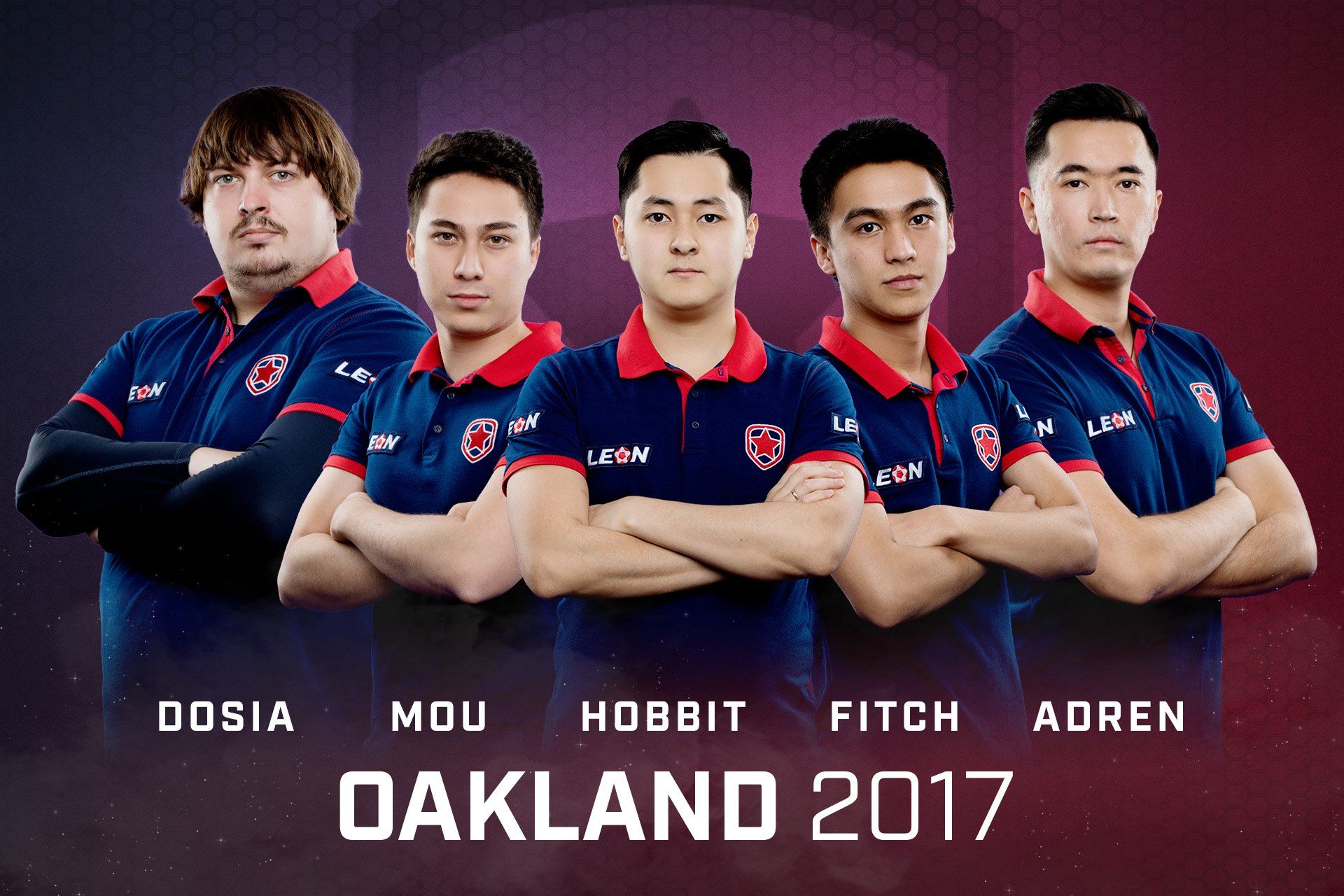 Состав Gambit Esports на IEM Oakland 2017 | Источник: страница ESL в X