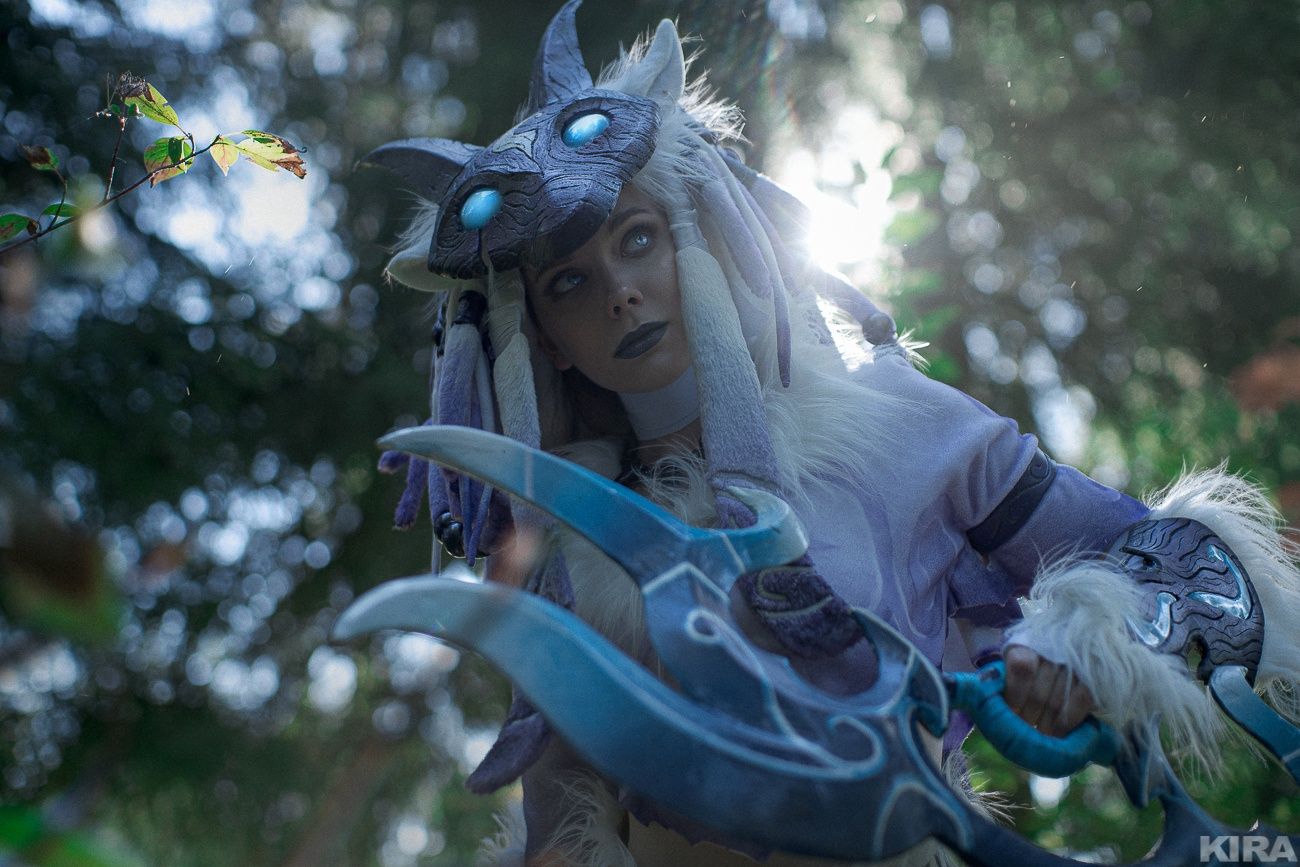 Косплей на Kindred из League of Legends. Косплеер: Reilin. Фотограф: KIRA. Источник фото: vk.com/kmitenkova_photoarts